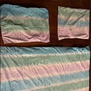 Pottery Barn Teen Full Size Duvet and Pillowcases